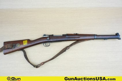 WAFFENFABRIK K. MAUSER OBERNDORF 1895 7 MM COLLECTOR'S Rifle. Very Good. 18" Barrel. Shootable Bore,