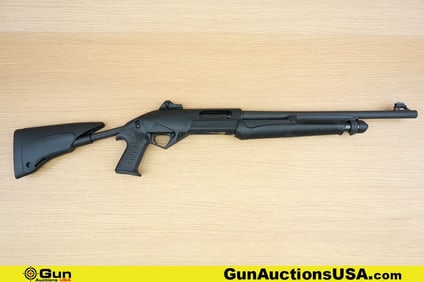 BENELLI SUPER NOVA 12 ga. Shotgun. Excellent. 18.5" Barrel. Shiny Bore, Tight Action Pump Action