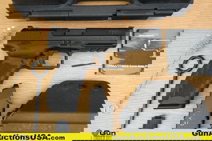 Canik TP9SA 9mm Pistol. Excellent. 4 3/8" Barrel. Shiny Bore, Tight Action Semi Auto Features a