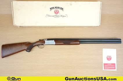 RUGER RED LABEL 12 ga. Shotgun. Good Condition, Normal Handling Marks. 28" Barrel. Shiny Bore, Tight