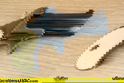 EXCAM DERRINGER .38 SP Derringer Pistol. Good Condition. 3" Barrel. Shiny Bore, Tight Action Over-