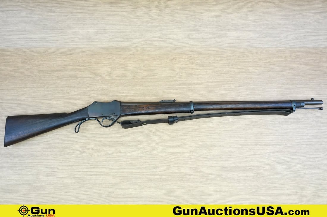 NAPAL GAHENDRA .577/450 MARTINI HENRY Rifle . Very Good. 33" Barrel. Shootable Bore Falling Block: NAPAL GAHENDRA .577/450 MARTINI HENRY Rifle . Very Good. 33" Barrel. Shootable Bore Falling Block The Napal Gahendra .577/450 Martini-Henry rifle features a robust, single-shot breech-loading mechanis