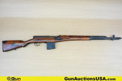 IZHEVSK SVT-40 7.62 x 54r RUSSIAN BATTLE RIFLE Rifle. Very Good. 25" Barrel. Shootable Bore, Tight