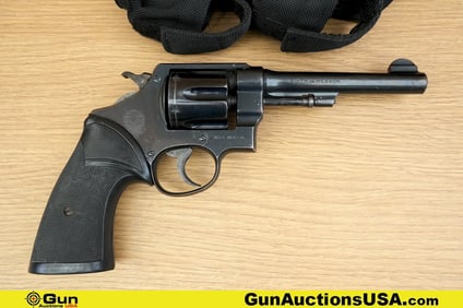 S&W 1937 .45 Revolver. Good Condition, Normal Handling Marks. 5.5" Barrel. Shiny Bore, Tight Action