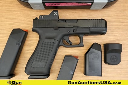 Glock 45 9X19 Pistol. Excellent. 3.75" Barrel. Shiny Bore, Tight Action Semi Auto Features a Polymer