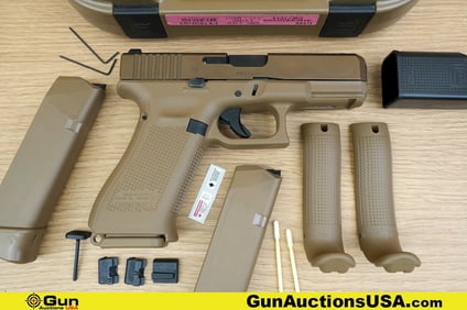 Glock 19X 9X19 Pistol. Excellent. 4" Barrel. Shiny Bore, Tight Action Semi Auto Features a Striker