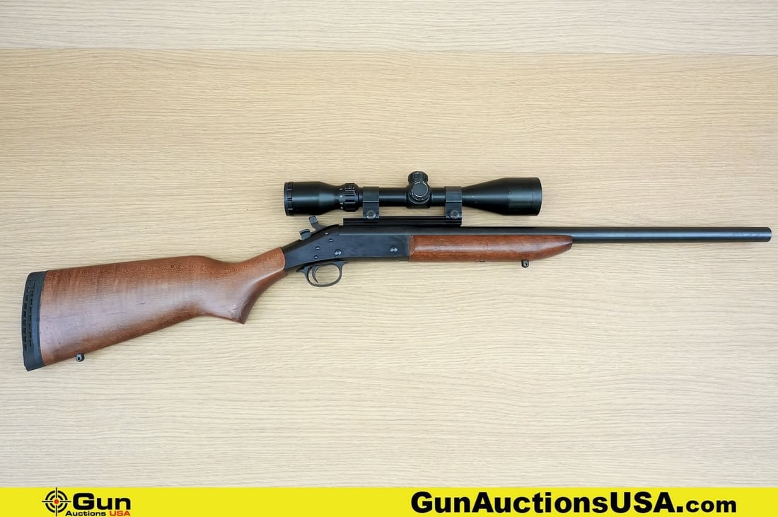 H&R HANDI RIFLE SB2 .45-70 GOVT. Rifle. Good Condition, Normal Handling Marks. 22" Barrel. Shiny: H&R HANDI RIFLE SB2 .45-70 GOVT. Rifle. Good Condition, Normal Handling Marks. 22" Barrel. Shiny Bore, Tight Action Break Action Single Shot Features a Brushed Blued Barrel and Receiver, Barrel Drille