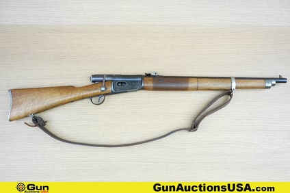 WAFFENFABRIK BERN VETTERLI 41 SWISS CENTERFIRE COLLECTOR'S Rifle. Very Good. 21.5" Barrel. Shiny