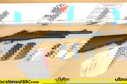 RUGER RANCH RIFLE 300 BLACKOUT THREADED BARREL Rifle. Very Good. 16" Barrel. Shiny Bore, Tight