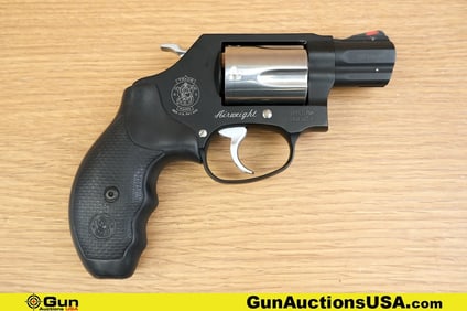 S&W 360J AIRWEIGHT .357 S&W MAG Revolver. Excellent. 1 7/8" Barrel. Shiny Bore, Tight Action A