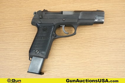 Ruger P85 9X19 Pistol. Good Condition, Normal Handling Marks. 4.5" Barrel. Shiny Bore, Tight Action