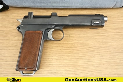 STEYR M1912 9mm COLLECTOR'S Pistol. Good Condition. 5" Barrel. Shiny Bore, Tight Action Semi Auto