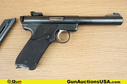 Ruger MARK I .22 LR Pistol. Very Good. 5.5" Barrel. Shiny Bore, Tight Action Semi Auto Features