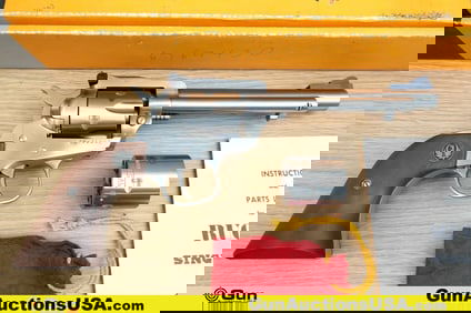 RUGER NEW MODEL SINGLE-SIX .22 LR Revolver. Very Good. 5.5" Barrel. Shiny Bore, Tight Action