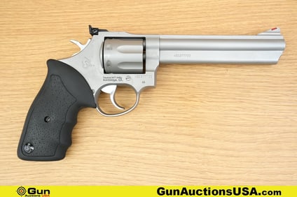 Taurus 66 357MAG APPEARS UNFIRED Revolver. Excellent. 6" Barrel. Features a Ramped Serrated Front