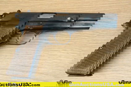 FN BROWNING HI POWER 9mm COLLECTOR'S Pistol. Good Condition, Normal Handling Marks. 4 5/8" Barrel.