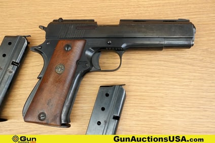 LLAMA 9MM PARA Pistol. Good Condition, Normal Handling Marks. 5" Barrel. Shiny Bore, Tight Action