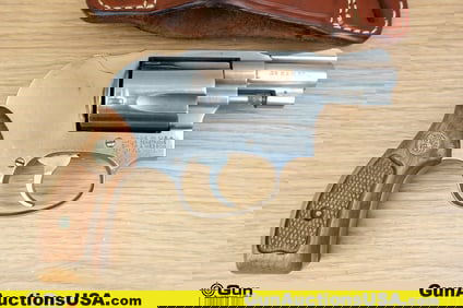 S&W 649 .38 S&W SPL Revolver. Good Condition, Normal Handling Marks. 1 7/8" Barrel. Shiny Bore,