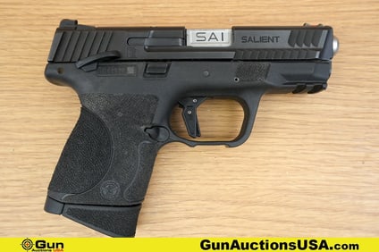 S&W M&P 1.0 COMPACT 9X19 CUSTOM Pistol . Excellent. 3.75" Barrel. Shiny Bore, Tight Action Semi Auto