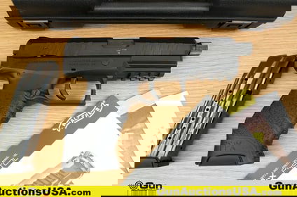 WALTHER PPX 9X19 THREADED BARREL Pistol. Excellent. 4 5/8" Barrel. Shiny Bore, Tight Action Semi