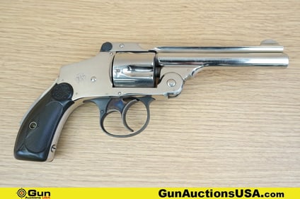 S&W TOP BREAK .38 S&W CTGE COLLECTOR'S Revolver. Excellent. 4" Barrel. Shiny Bore, Tight Action