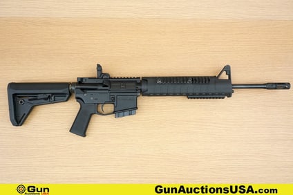 S&W M&P-15 5.56 NATO THREADED BARREL Rifle. Good Condition, Normal Handling Marks. 16" Barrel. Shiny