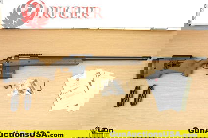 Ruger M77 HAWKEYE 6.5 CREEDMOOR THREADED BARREL Rifle. Excellent. 26" Barrel. Shiny Bore, Tight
