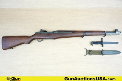 SPRINGFIELD M1 30-06 COLLECTOR'S Rifle. Very Good. 24" Barrel. Shootable Bore, Tight Action Semi