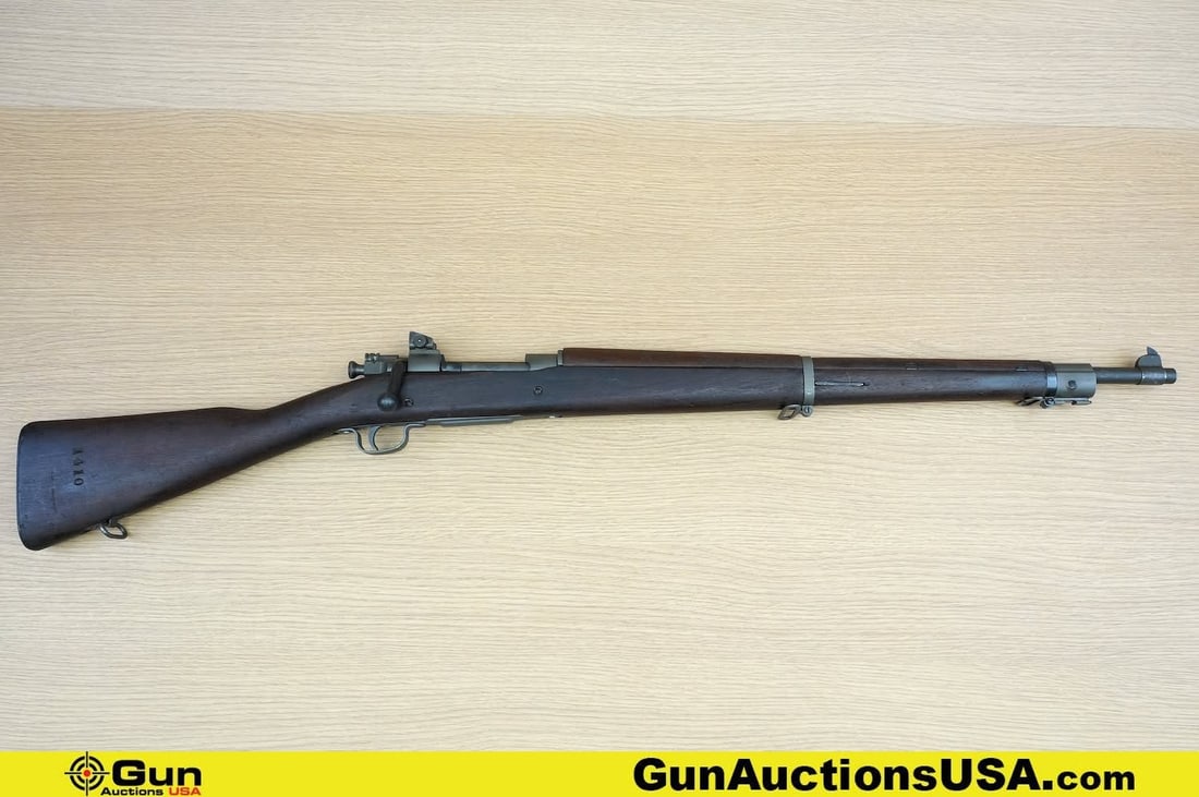 Remington 03-A3 30-06 MATCHING NUMBERS Rifle. Good condition, Normal Handling Marks, Scattered: Remington 03-A3 30-06 MATCHING NUMBERS Rifle. Good condition, Normal Handling Marks, Scattered Spotting and/or Pitting. 24" Barrel. Shiny Bore, Tight Action Bolt Action MATCHING NUMBERS on Stock, Rece