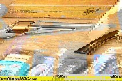 A. Uberti 1858 Remington New Army .44 Caliber UPGRADED Revolver. Excellent. 8" Barrel. Black Powder