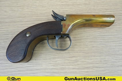 CMC Double Barrel/Snake Eyes .36 Caliber Pistol . Good Condition, Normal Handling Marks. 3" Barrel.