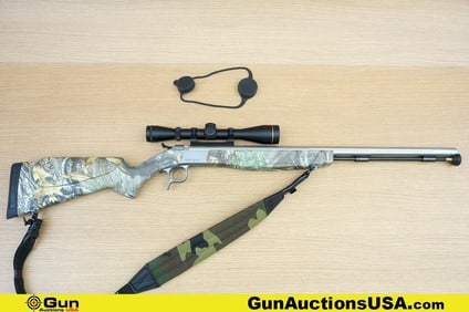 CVA Optima .50 Caliber Rifle . Excellent. 25" Barrel. Black Powder Features a Fluted Stainless