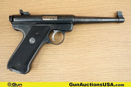 RUGER STANDARD .22 LR Pistol. Good Condition, Normal Handling Marks. 6" Barrel. Shiny Bore, Tight