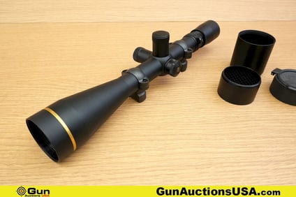 Leupold VX-III LONG RANGE Scope . Very Good. 6.5-20x50 Scope, Capped Adjustable Turrets, Paralax