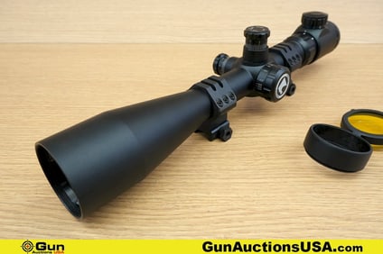 Osprey Global Scope . Very Good. 6-24x50 Scope, 30mm Tube, Illuminated MOA Reticle, with Exposed
