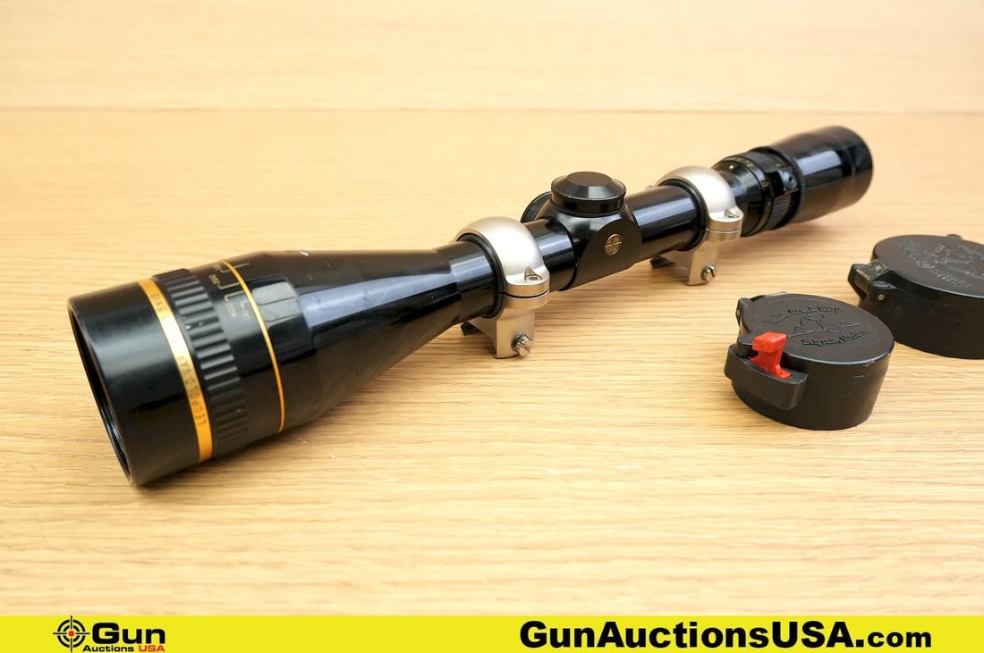 Leupold VARI-X III Scope. Very Good. 3.5-10x40 Scope, Duplex Reticle, 1" Tube, Capped MOA: Leupold VARI-X III Scope. Very Good. 3.5-10x40 Scope, Duplex Reticle, 1" Tube, Capped MOA Adjustments. Includes Butler Creek Lens Covers and a Set of Rings. . (80928) (GSCN46)