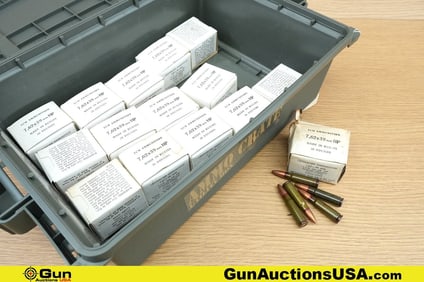 TWC 7.62x39 Ammo. Approx. 300 Rds. Includes Polymer Ammo Crate. . (81768) (GSCU64)