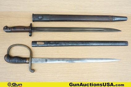 U.S. Surplus, Turkish Surplus COLLECTOR'S Bayonet, Short Sword. Good Condition. One 1907 MK1 Bayonet