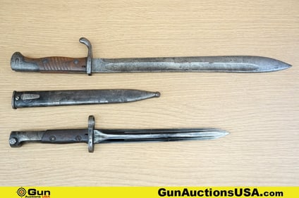 Belgium Surplus, Etc. COLLECTOR'S Bayonets. Good Condition. One Belgian M1949 Bayonet with