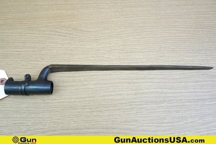 Surplus Bayonet . Good Condition. Socket Style Bayonet. . (81775) (GSCF82)