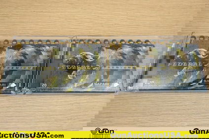 Federal Premium Safari  CAPE-SHOK  .375 H&H Ammo. 40 Rds. (80978) (GSCT57)