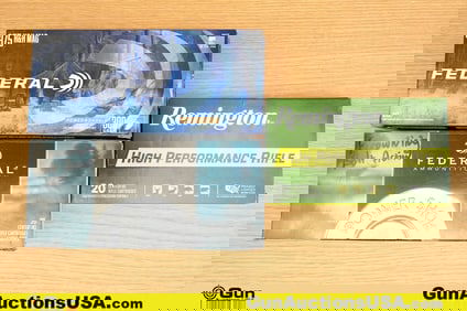 Remington, Federal .375 H&H Ammo. 60 Rds. . (80979) (GSCT84)