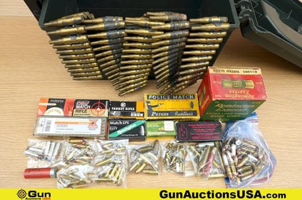 Remington, Federal, Etc. 7.62x51 BLANKS, .22LR, .38 Special. .32 AUTO, .380 AUTO. .40 S&W, .45 ACP,