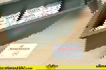 Winchester .40 S&W Ammo. Approx.. 800 Rds. Includes a Large Polymer Ammo Can. . (80665) (GSCW11)