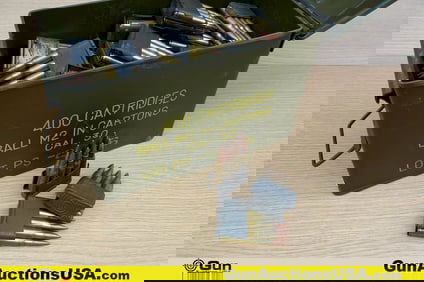 Korean Surplus 30.06 Ammo. Approx. 400 Clipped 30.06 Rds on En Bloc Clips. Includes Metal Ammo Can.