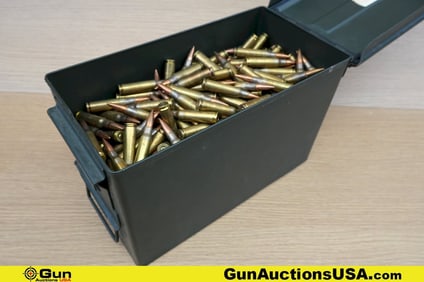Lake City 7.62x51 Ammo. Approx. 500 Rds. Includes Metal Ammo Can. . (79959) (GSCW81)