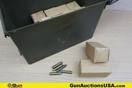 Surplus .30 CARBINE Ammo. Approx. 800 Rds. Includes Metal Ammo Can. . (81064) (GSCW32)