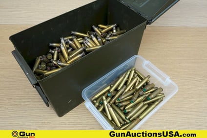 Surplus .308, .30.06 BLANKS. Approx. 460 BLANKS in total; Approx. 400 Rds of .308 Blanks. Approx. 60