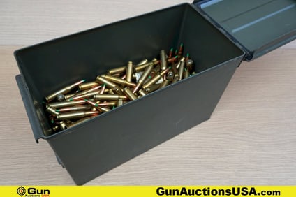 IVI, Etc. .308 WIN Ammo. Approx. 250 Rds of .308. Includes Metal Ammo Can. . (80972) (GSCV72)
