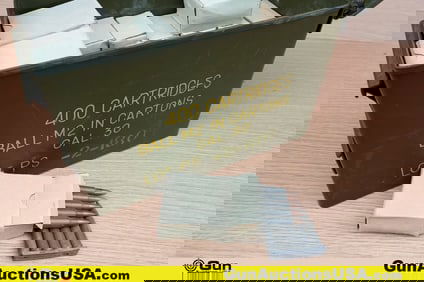 Surplus 7.62x45 Ammo. Approx. 500 Rds. Includes Metal Ammo Can. . (81061) (GSCW89)